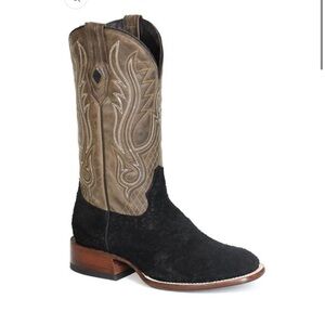 Stetson Exotic River Horse Hippopotamus Boots